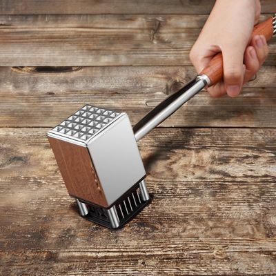Manuel de l'acheteur commercial Tendrificateur de viande Marteau de cuisine Aiguille à 36 lames pour autres aliments