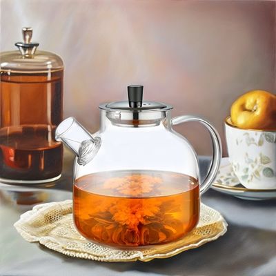 50 oz Clear Kettle Cup Set pour le café Transparent et le logo Personnaliser le logo Acceptable