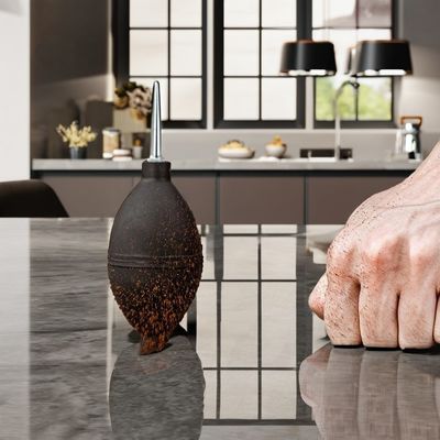 Nettoyeur de souffleur d'air de style américain en caoutchouc de silicone pour outils de café et de thé