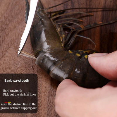 Multi-fonctionnel poisson ventre couteau à main trancheuse de légumes outil de fruits de mer en acier inoxydable