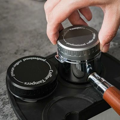 Outil Espresso écologique à quatre coins en pente 53 mm/58 mm Accessoire Barista pour le thé au café