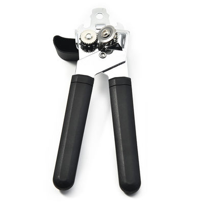Alliage en acier inoxydable ouvre-boîtes manuel cuisine ménagère poignée en plastique de couleur personnalisée