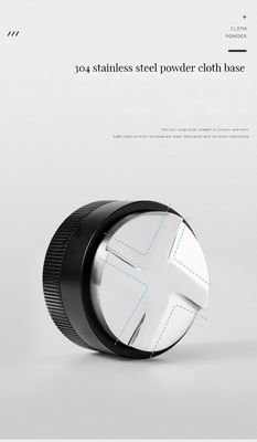 Idées de produit Distributeur à double tête Espresso Café Tamper en métal 51mm/53mm/58mm