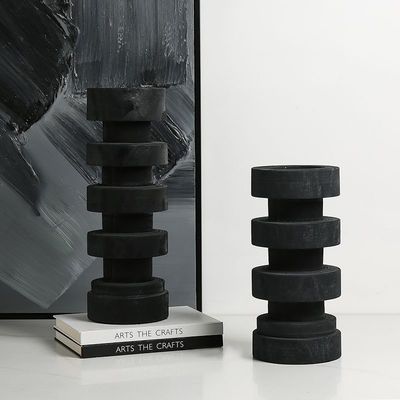 Éclairage Décoration porte-bougie de luxe De pierre pour la maison ou la décoration de Noël