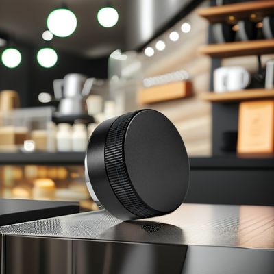 Type de céramique Aucun manipulateur de café avec conception par gravité et construction en alliage d'aluminium