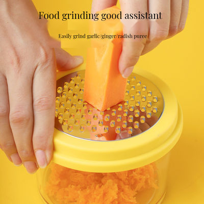 1 pièce innovante moulin à aliments pour bébés avec des lames en acier inoxydable et pellicule de maïs