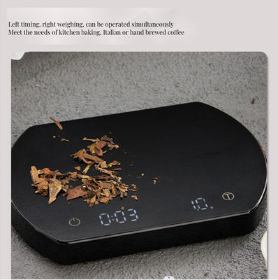 Outils de café et de thé Type Autre USB Rechargeable 3kg/0,1g Balance ménagère avec silicone pad