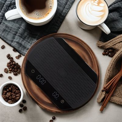 Outils de café et de thé Type Autre USB Rechargeable 3kg/0,1g Balance ménagère avec silicone pad