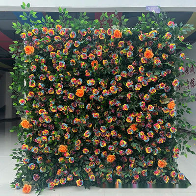 Décoration murale en tissu 3D avec des plantes vertes réalistes