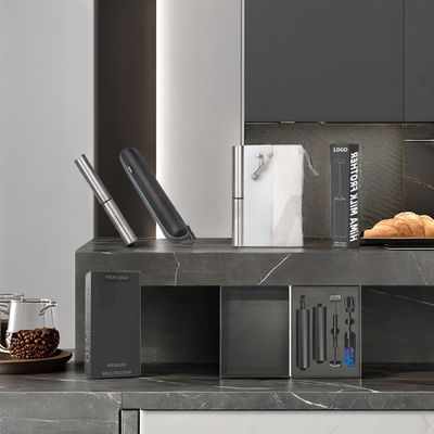 HIMATIMES couleur personnalisée mousseuse à lait rechargeable portable pour n'importe quelle sélection Whisk