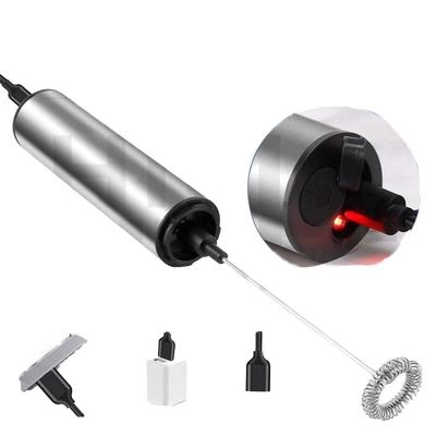 HIMATIMES couleur personnalisée mousseuse à lait rechargeable portable pour n'importe quelle sélection Whisk