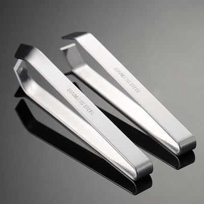 Pincettes en acier inoxydable de précision mélamine professionnelle à os de poisson pour hôtel de maison en bambou