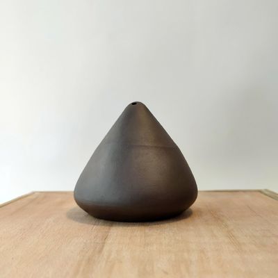 Porteur de bâton d'encens en céramique chic en métal brûleur d'encens Palo Santo pour la décoration intérieure