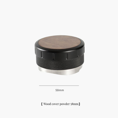 NO 2024 Espresso portable, café, hauteur réglable Base en acier inoxydable en bois de noix 51 mm 53 mm en aluminium Outils de barista