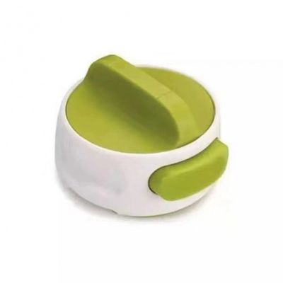 Ouvre-bouteille en acier inoxydable outil de cuisine compact avec conception de coupe latérale rotative