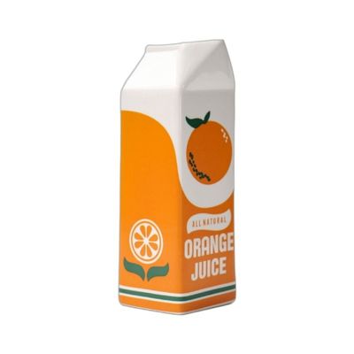 Petit vase en céramique orange unique parfait pour la maison, le restaurant et l'hôtel