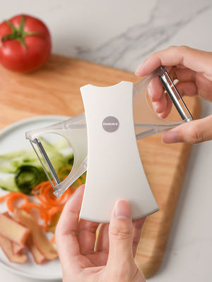Pelleuse de cuisine en plastique durable pour éplucher les légumes et les fruits sans effort