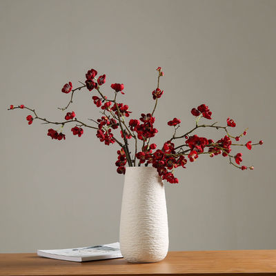 Faible MOQ Vase céramique faite à la main pour la table décoration de table de mariage