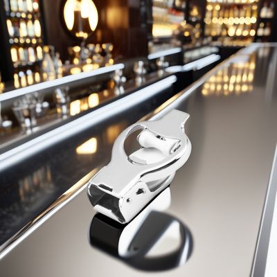 Élegante ouvreuse de bière multifonction à couleur personnalisée avec bouchon de champagne intégré