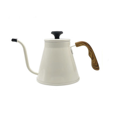 Set de brassage de café pour verser avec une bouilloire en acier inoxydable de design moderne