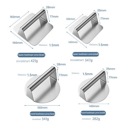 Outil de grillage de BBQ en acier inoxydable pour griller une surface non collante essentielle