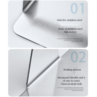 L' acier inoxydable carré Burger Press non collant écrasant de tissu pour Bbq ensemble d' outils d' accessoires