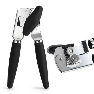 Home Custom Easy Crank Bouteille manuelle en acier inoxydable et ouvre-boîtes avec logo OEM