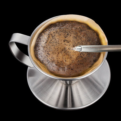 Outils de café et de thé Type Porteur en acier inoxydable classique pour la brassage et le thé à domicile