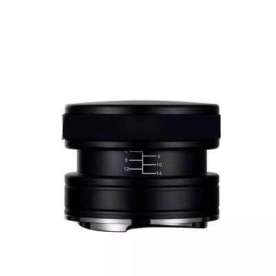 Distributeur d'espresso écologique de 58 mm, tamper pour le bois métallique, portafiltre compatible