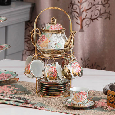 Des tasses en céramique électroplatée de luxe, de design moderne pour les amateurs de café