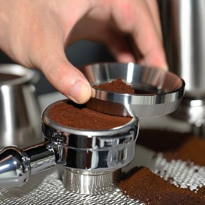 Rings métalliques écologiques pour améliorer l'efficacité du portafiltre