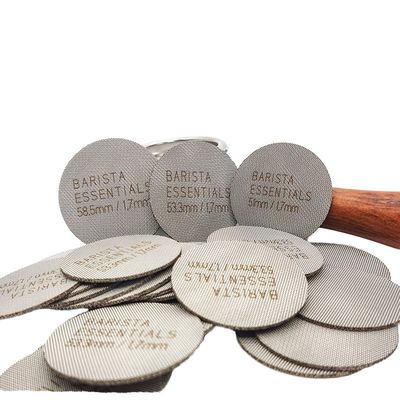 Écran de puck sans fond en acier inoxydable 1,7 mm joints de filtre à café pour broyeurs de café