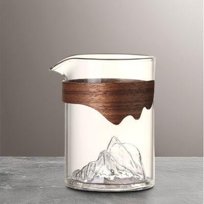 240ml Coupe en verre clair artisanale Design écologique Style classique pour les hôtels et les cafés