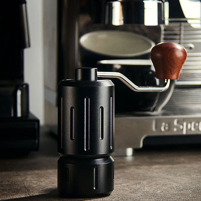 Moulin à café sans fil avec un design moderne, une vitesse réglable et une broche plate de 48 mm réutilisable