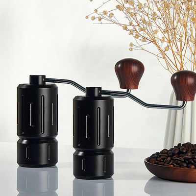 Moulin à café sans fil avec un design moderne, une vitesse réglable et une broche plate de 48 mm réutilisable