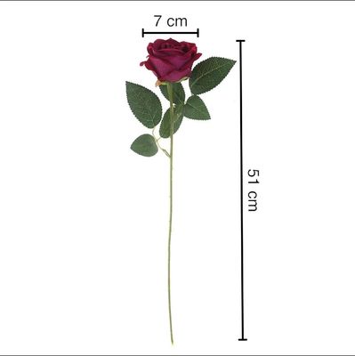 Roses artificielles multicolores Petites fleurs de mariage blanches pour le bricolage et la décoration de la chambre