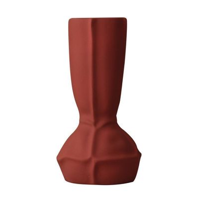 Charmant vase en céramique de design de fleurs d'or pour la décoration intérieure moderne dans le style du Moyen-Orient