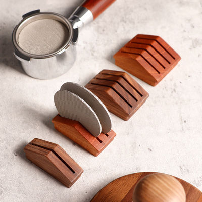 Écran en silicone de noix brune pour le filtre à barista Espresso 58 mm dans un design moderne