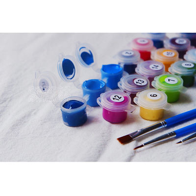 Numéro de la fille Les photos de portrait bricolage Kit peint à la main toile d'art à l'huile pour la décoration de la maison dans le style classique