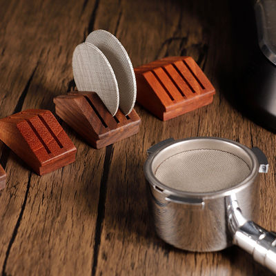 Écran en silicone en acier de taille personnalisée pour le porte-filtres de thé à noix d'Espresso 2024