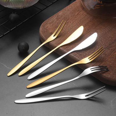 Vintage Design Plateforme en acier inoxydable pour hôtel Restaurant Miroir Couverts poli