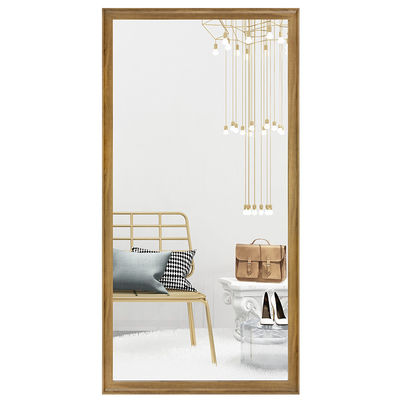 Modern Design Glass Floor Mirror pour la chambre à coucher