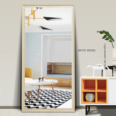 Modern Design Glass Floor Mirror pour la chambre à coucher