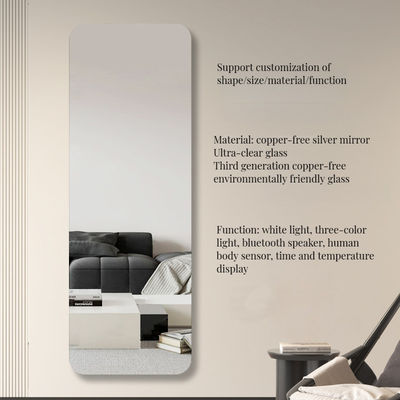 Design moderne anti-brouillard salle de bain miroir de vanité pour décoration de salle de bain élégant