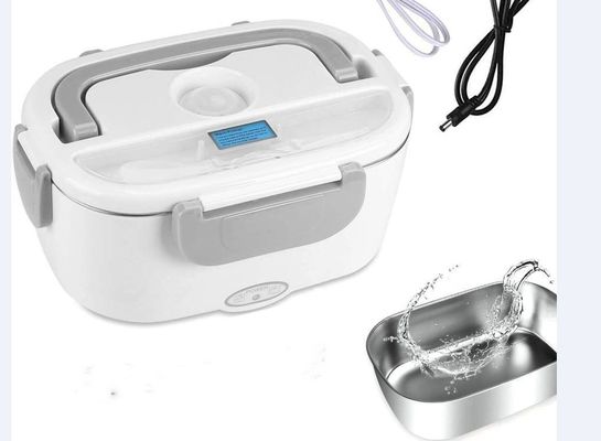 Boîte à micro-ondes jetable avec couvercle pour préparer les repas