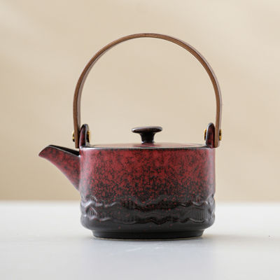 Bouilloire à thé en cuivre antique Bouilloire à eau en acier de design classique pour la maison Hôtel Restaurant