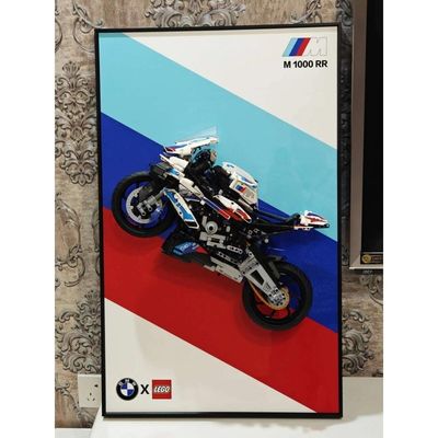 Cadre photo en verre transparent pour affichage murale ou de table dans le style Art Déco