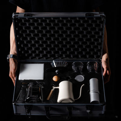 Outils de barista pour la maison Hôtel Restaurant Bureau Inclut broyeur manuel et le pot de partage