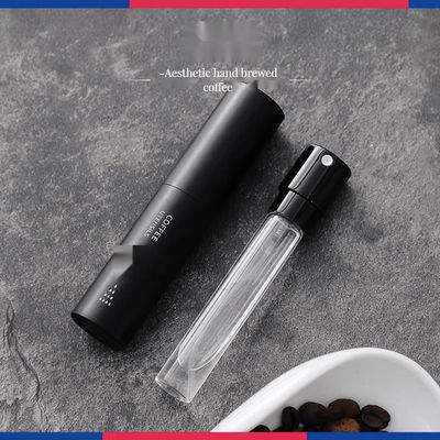 Bouteille anti-mouches en aluminium de type métallique de 10 ml à poudre de grains de café pour les accessoires de bar