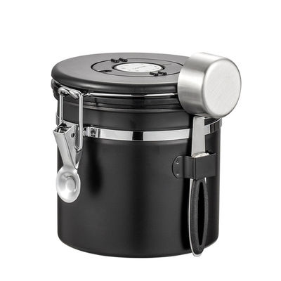 Logo personnalisé 1500ml Vacuum en acier inoxydable contenant des grains de café avec poignée